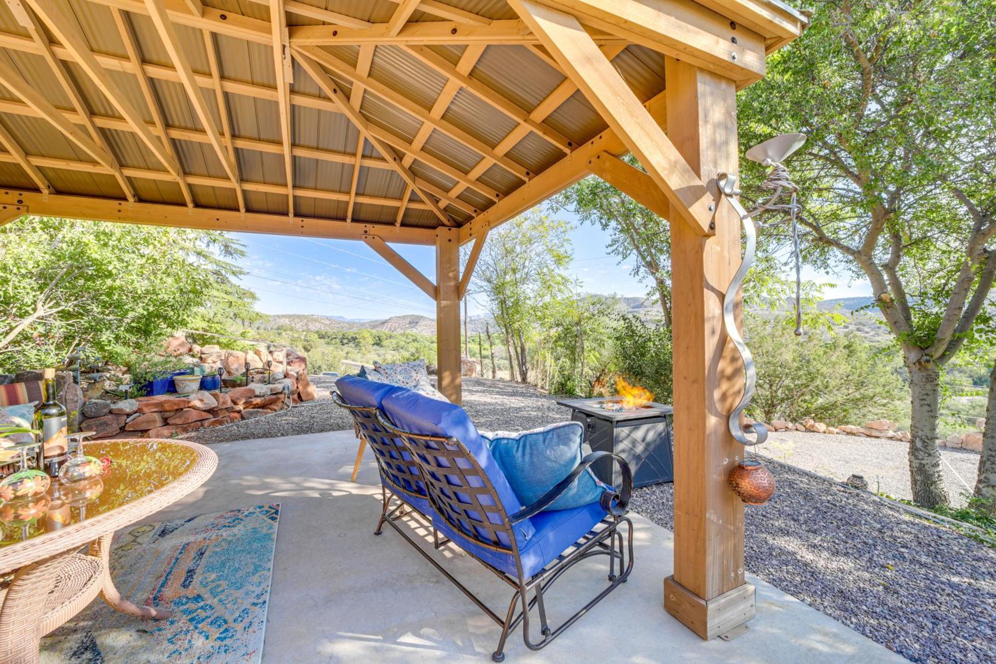 Vineyard Views And Sauna At Cornville Home! Cottonwood Eksteriør billede