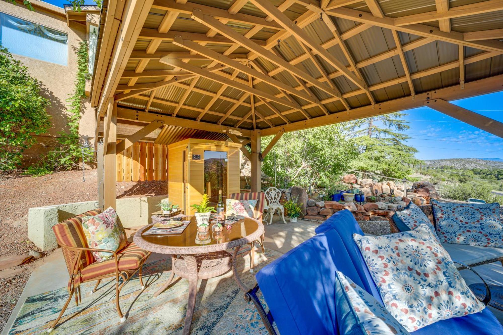 Vineyard Views And Sauna At Cornville Home! Cottonwood Eksteriør billede