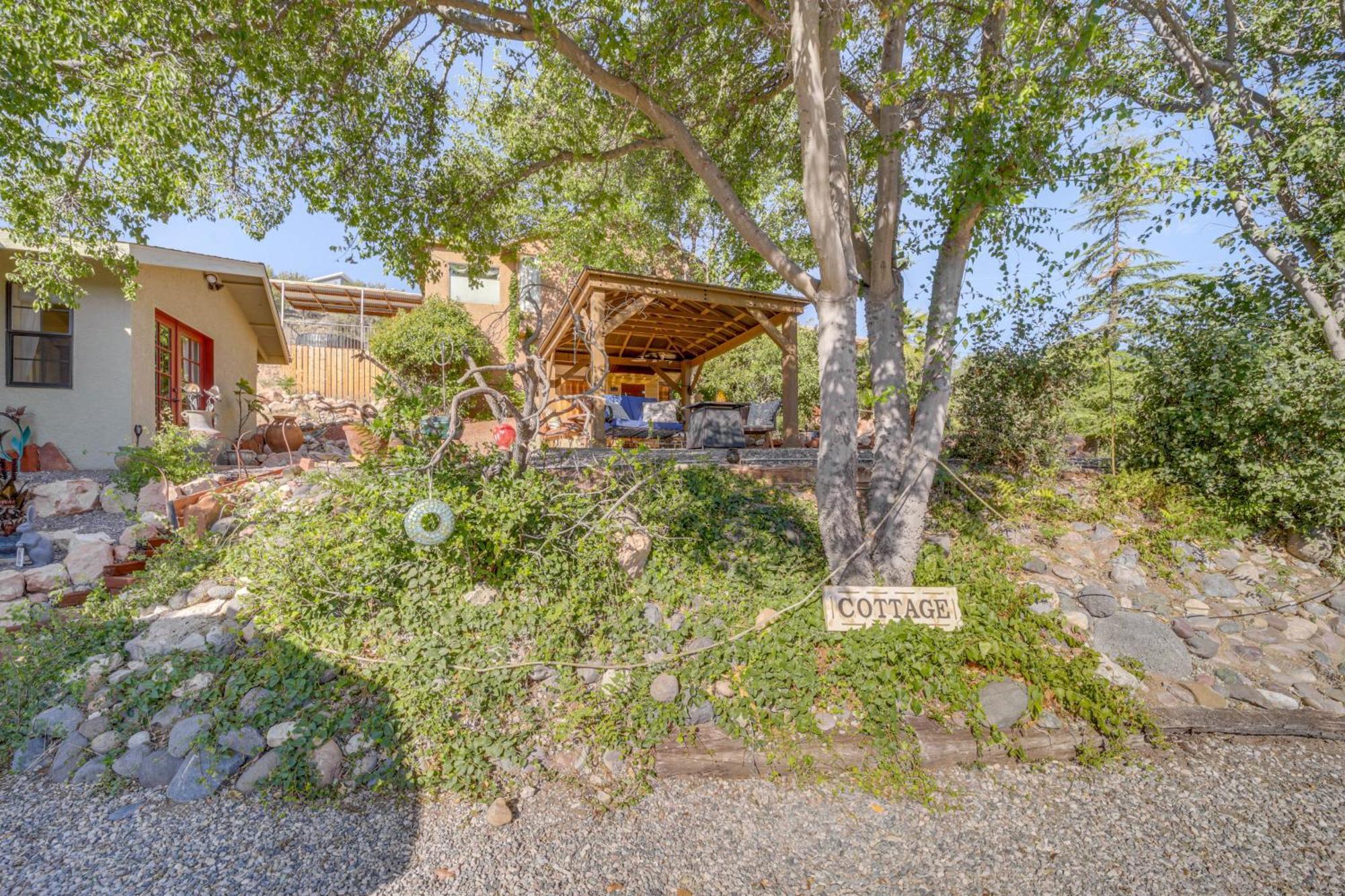 Vineyard Views And Sauna At Cornville Home! Cottonwood Eksteriør billede