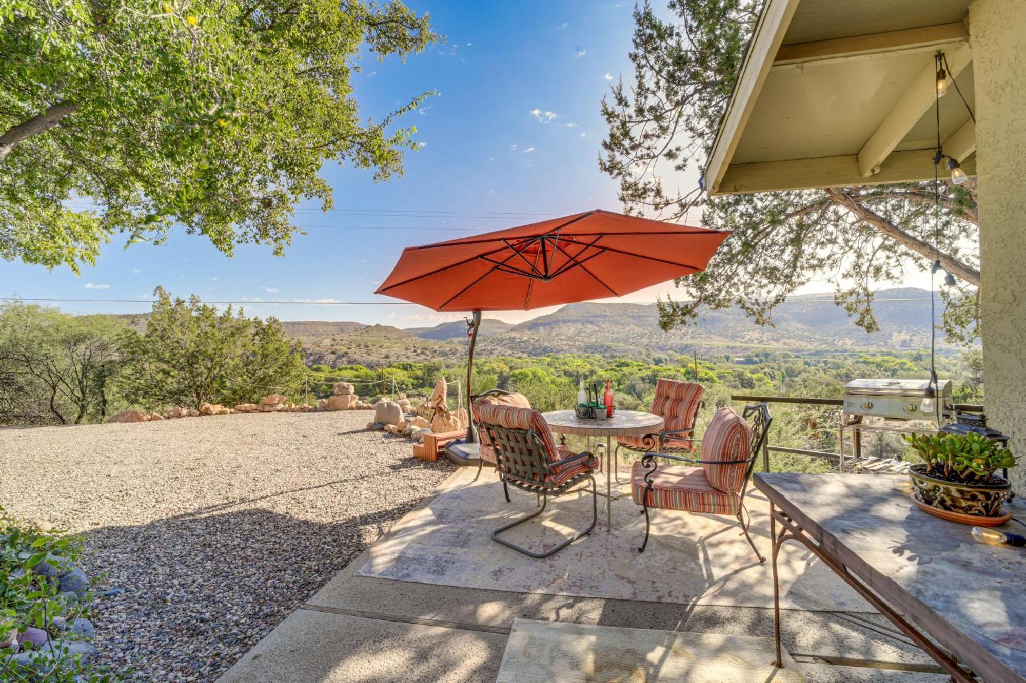 Vineyard Views And Sauna At Cornville Home! Cottonwood Eksteriør billede