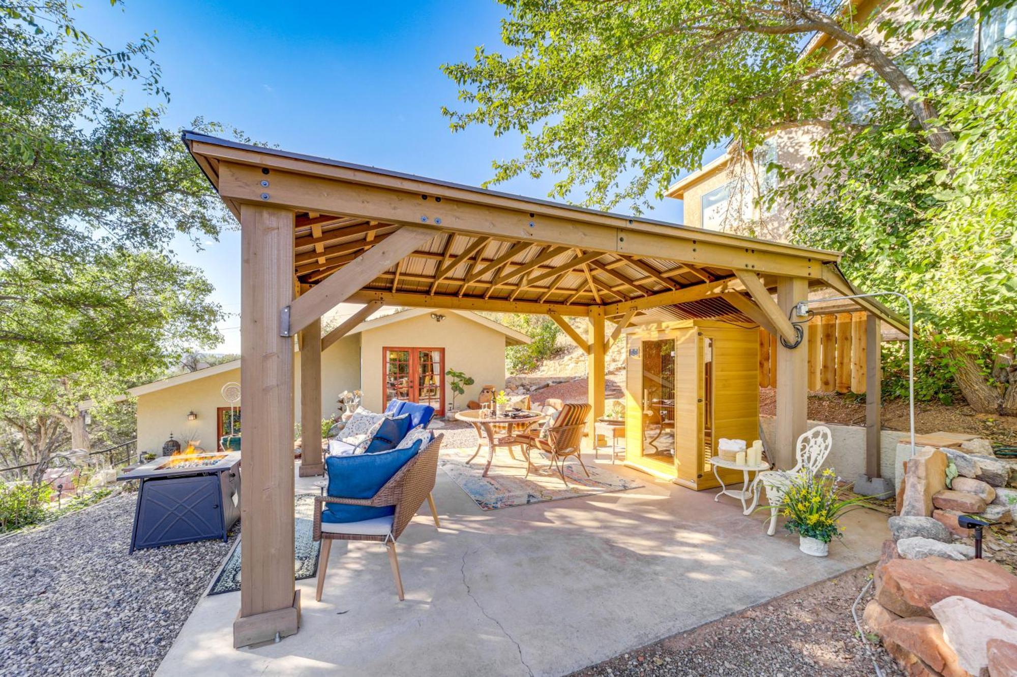 Vineyard Views And Sauna At Cornville Home! Cottonwood Eksteriør billede